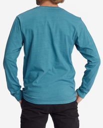 2 Wave Washed Long Sleeve T-Shirt Orange ABYZT01222 Billabong