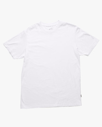 3 Essential Short Sleeve T-Shirt White ABYZT01223 Billabong