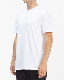1 Essential Short Sleeve T-Shirt White ABYZT01223 Billabong