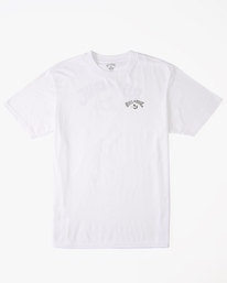 0 Kamea Arch Lazarus Short Sleeve T-Shirt White ABYZT01247 Billabong