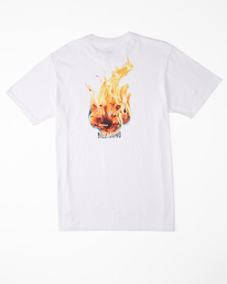 5 Kamea Burn Short Sleeve T-Shirt White ABYZT01251 Billabong