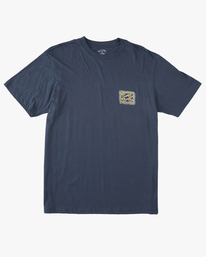 5 Crayon Wave Short Sleeve T-Shirt Blue ABYZT01276 Billabong