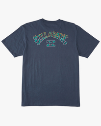 7 Arch Fill Short Sleeve T-Shirt Blue ABYZT01277 Billabong