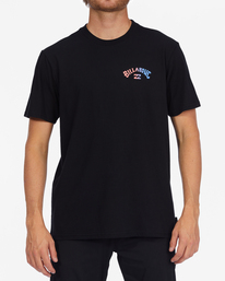 0 Arch Fill Short Sleeve T-Shirt Black ABYZT01277 Billabong