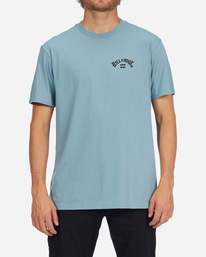 0 Arch Fill Short Sleeve T-Shirt Blue ABYZT01277 Billabong