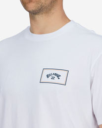 4 Arch Block Short Sleeve T-Shirt White ABYZT01281 Billabong