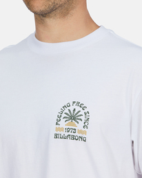 4 Steady Short Sleeve T-Shirt White ABYZT01288 Billabong