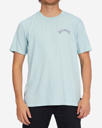 1 Arch Wave Washed Short Sleeve T-Shirt Blue ABYZT01291 Billabong