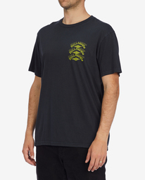 2 Providence Wave Washed Short Sleeve T-Shirt Black ABYZT01295 Billabong