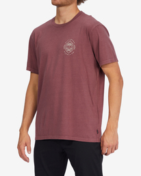1 Light Wave Washed Short Sleeve T-Shirt Red ABYZT01296 Billabong