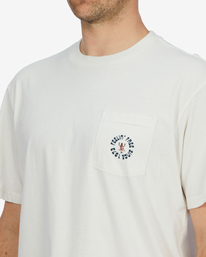 3 Brig Pocket T-Shirt White ABYZT01300 Billabong