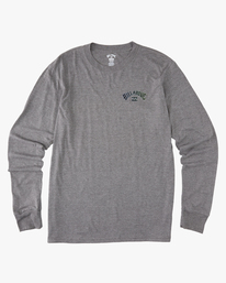 4 Arch Fill Long Sleeve T-Shirt Grey ABYZT01303 Billabong