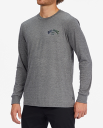 1 Arch Fill Long Sleeve T-Shirt Grey ABYZT01303 Billabong
