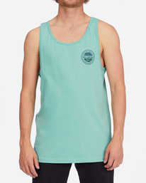 0 Rotor Fill Tank Top Green ABYZT01315 Billabong