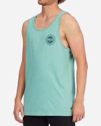 1 Rotor Fill Tank Top Green ABYZT01315 Billabong