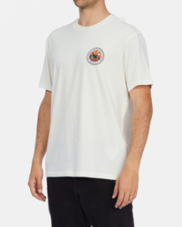 2 A/Div Rockies Organic Short Sleeve T-Shirt White ABYZT01318 Billabong