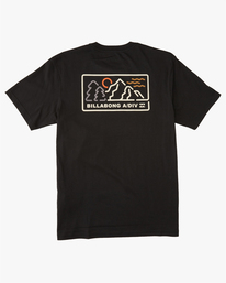 5 A/Div Range Organic Short Sleeve T-Shirt Black ABYZT01319 Billabong