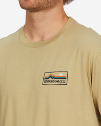 3 A/Div Range Organic Short Sleeve T-Shirt White ABYZT01319 Billabong