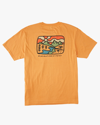 5 A/Div Shine Organic Short Sleeve T-Shirt Red ABYZT01320 Billabong