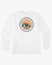 6 A/Div Rockies Organic Long Sleeve T-Shirt White ABYZT01327 Billabong