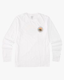 5 A/Div Rockies Organic Long Sleeve T-Shirt White ABYZT01327 Billabong