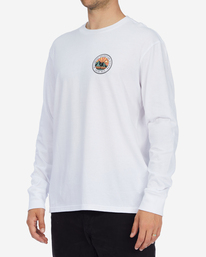 2 A/Div Rockies Organic Long Sleeve T-Shirt White ABYZT01327 Billabong