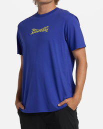 1 Bong Core Short Sleeve T-Shirt Blue ABYZT01342 Billabong