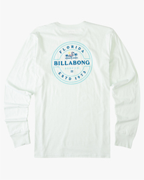 1 Rotor Florida Long Sleeve T-Shirt Blue ABYZT01467 Billabong