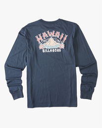 1 Arch Hawaii Long Sleeve T-Shirt Blue ABYZT01474 Billabong
