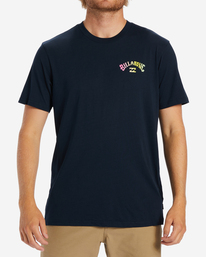 0 Arch Fill Short Sleeve T-Shirt Blue ABYZT01565 Billabong