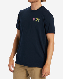 1 Arch Fill Short Sleeve T-Shirt Blue ABYZT01565 Billabong