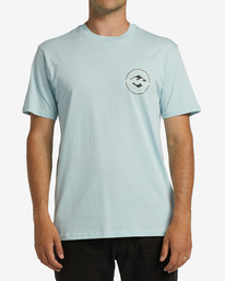 0 Rotor Diamond Short Sleeve T-Shirt Blue ABYZT01573 Billabong