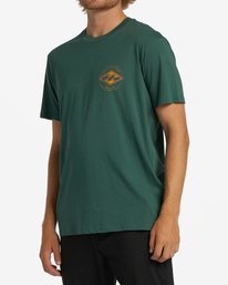 1 Rotor Diamond Short Sleeve T-Shirt Yellow ABYZT01573 Billabong
