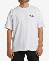 0 Tribes Short Sleeve T-Shirt White ABYZT01578 Billabong