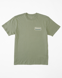 5 Walled Short Sleeve T-Shirt Green ABYZT01579 Billabong