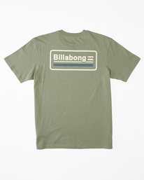 4 Walled Short Sleeve T-Shirt Green ABYZT01579 Billabong