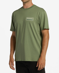 1 Walled Short Sleeve T-Shirt Green ABYZT01579 Billabong
