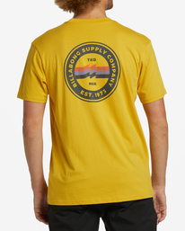 2 Walled Short Sleeve T-Shirt Yellow ABYZT01579 Billabong