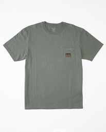 4 Labels Pocket T-Shirt Green ABYZT01581 Billabong