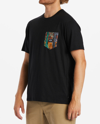 1 Team Pocket T-Shirt Black ABYZT01583 Billabong