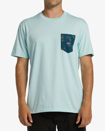 0 Team Pocket T-Shirt Blue ABYZT01583 Billabong
