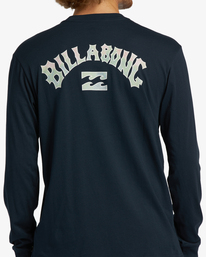 3 Arch Fill Long Sleeve T-Shirt Blue ABYZT01584 Billabong