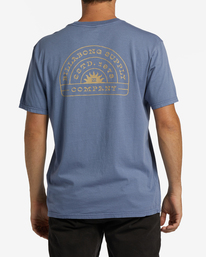2 Trademark Wave Washed Short Sleeve T-Shirt Blue ABYZT01597 Billabong
