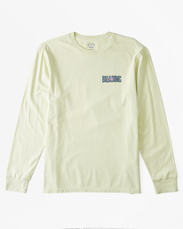 1 Heritage Wave Washed Long Sleeve T-Shirt Green ABYZT01600 Billabong
