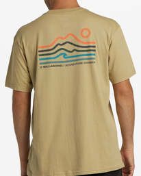 3 A/Div Peak Short Sleeve T-Shirt White ABYZT01616 Billabong