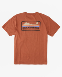 4 A/Div Range Short Sleeve T-Shirt Red ABYZT01617 Billabong