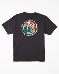 4 A/Div Shine Short Sleeve T-Shirt Black ABYZT01619 Billabong
