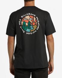 2 A/Div Shine Short Sleeve T-Shirt Black ABYZT01619 Billabong