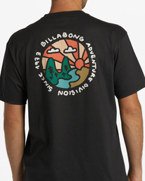 3 A/Div Shine Short Sleeve T-Shirt Black ABYZT01619 Billabong