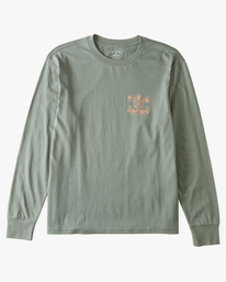 5 A/Div Boundary Long Sleeve T-Shirt Green ABYZT01620 Billabong